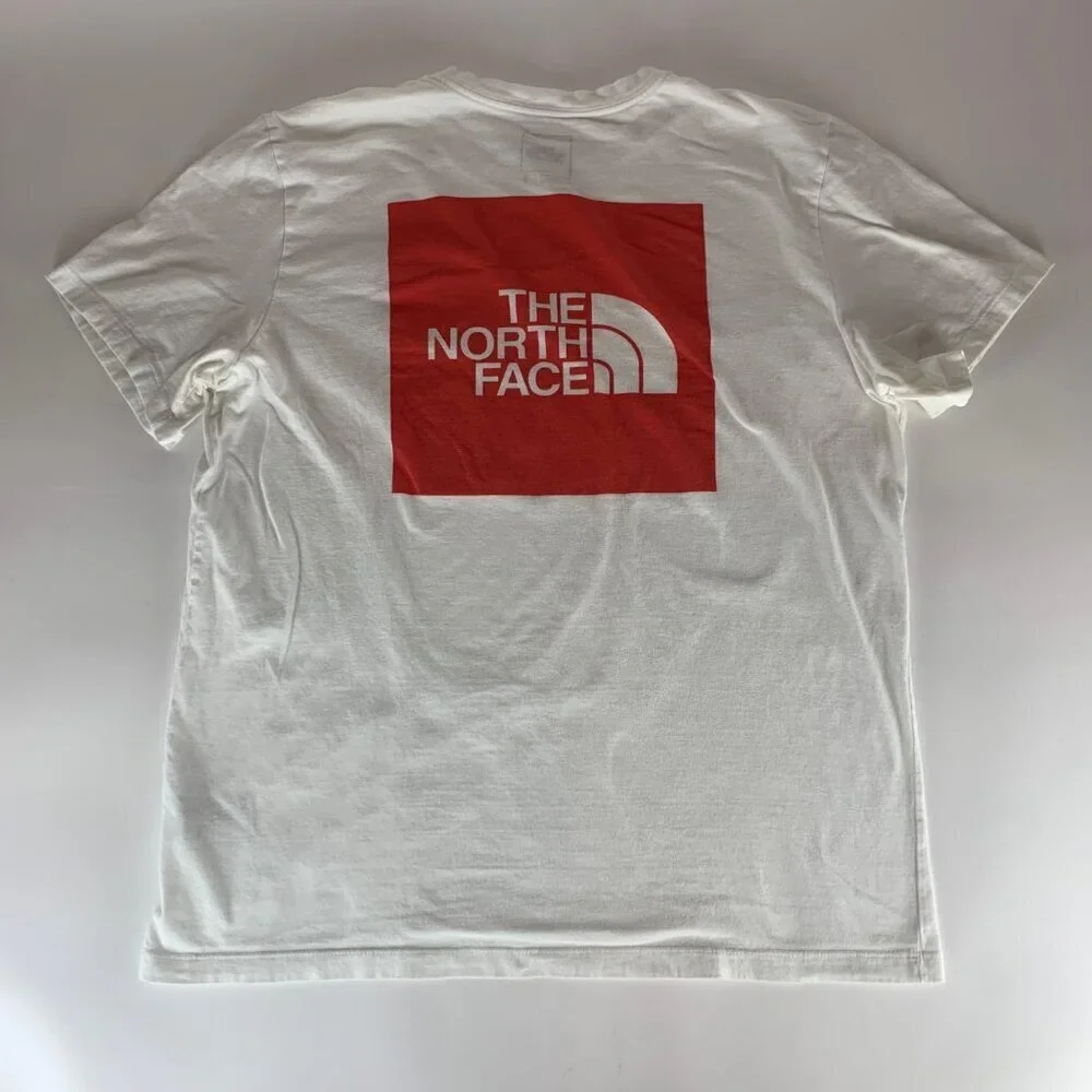 The North Face White Short Sleeve Crewneck Shirt Mens Large